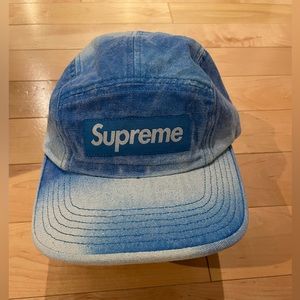 SUPREME 5-PANEL CAMP HAT LIGHT BLUE